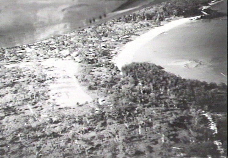 Arial view of Maningrida in 1959.